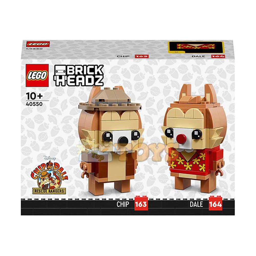 LEGO® Brick Headz Chip & Dale 40550 - 226 piese