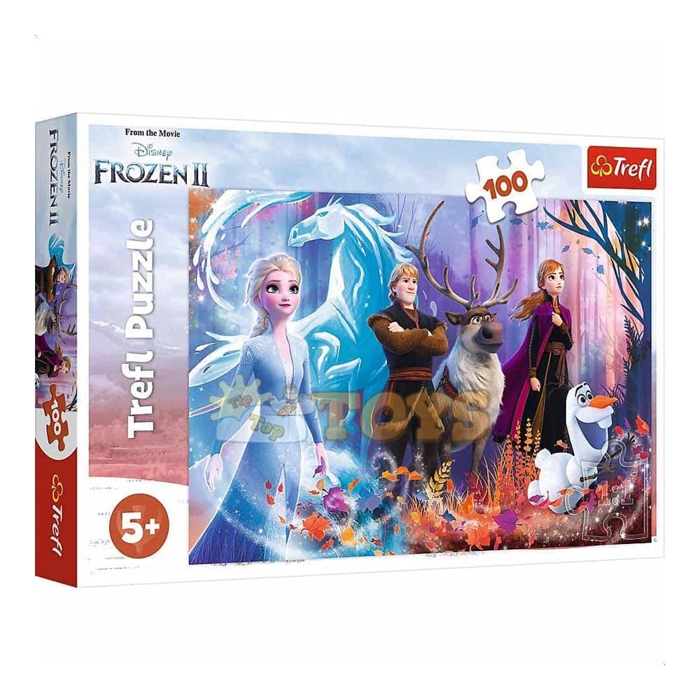 Trefl Puzzle Frozen 2 Lumea magică 100 piese - 16366
