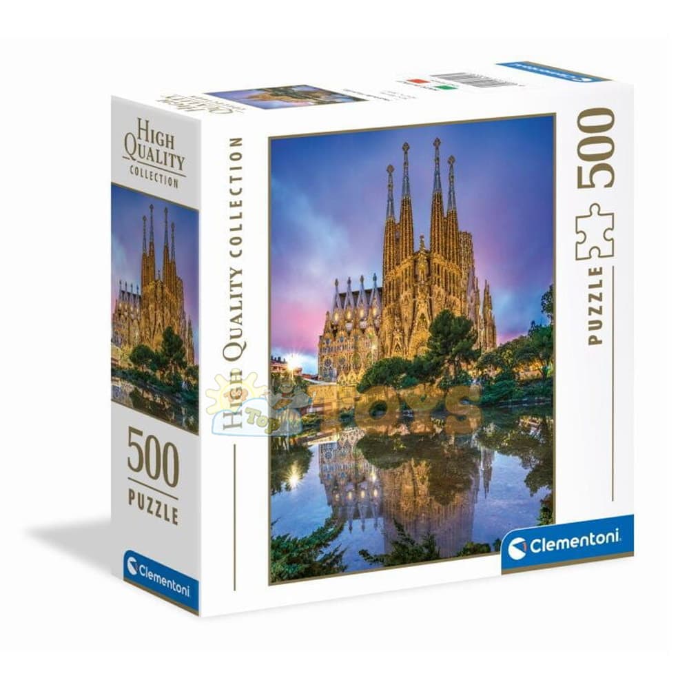Clementoni Puzzle Sagrada Familia Barcelona 500 piese - 80026