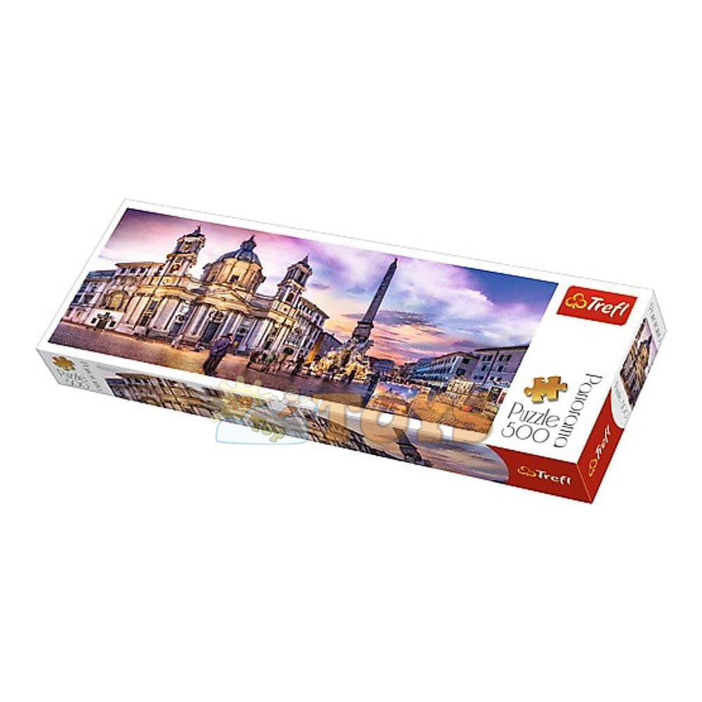 Trefl Puzzle Panorama Piazza Navona Roma 500 piese - 29501