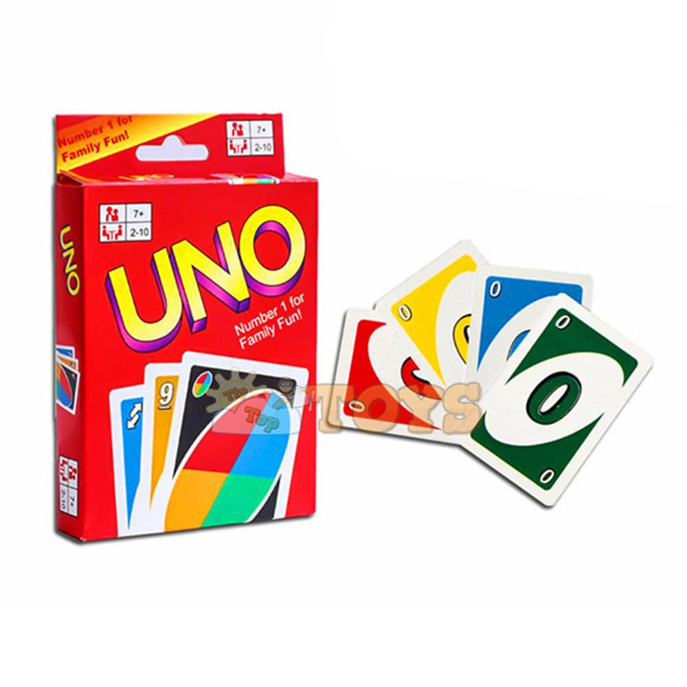 Cărți de joc UNO Tip Top TOYS - joc de cărți