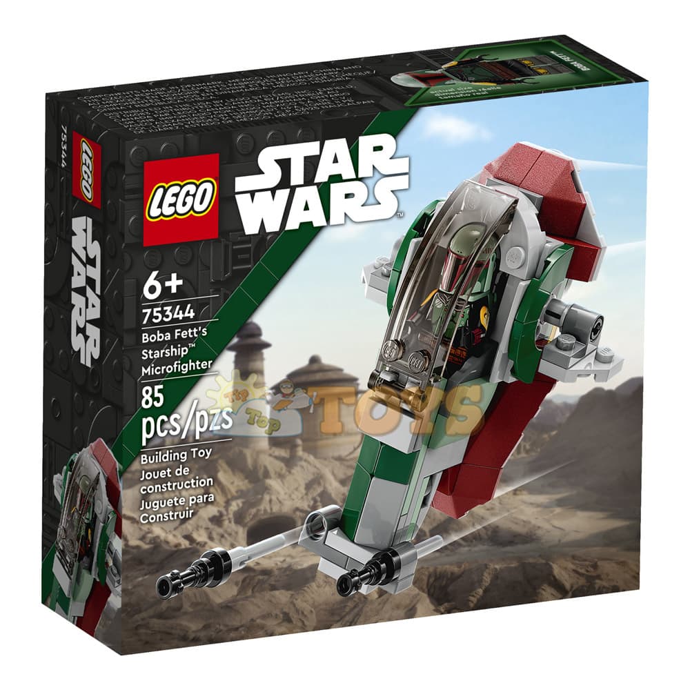LEGO® Star Wars Micronava de luptă a lui Boba Feet 75344 85buc