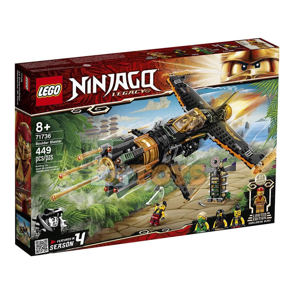 LEGO® Ninjago Zdrobitorul de pietre 71736 - 449 piese
