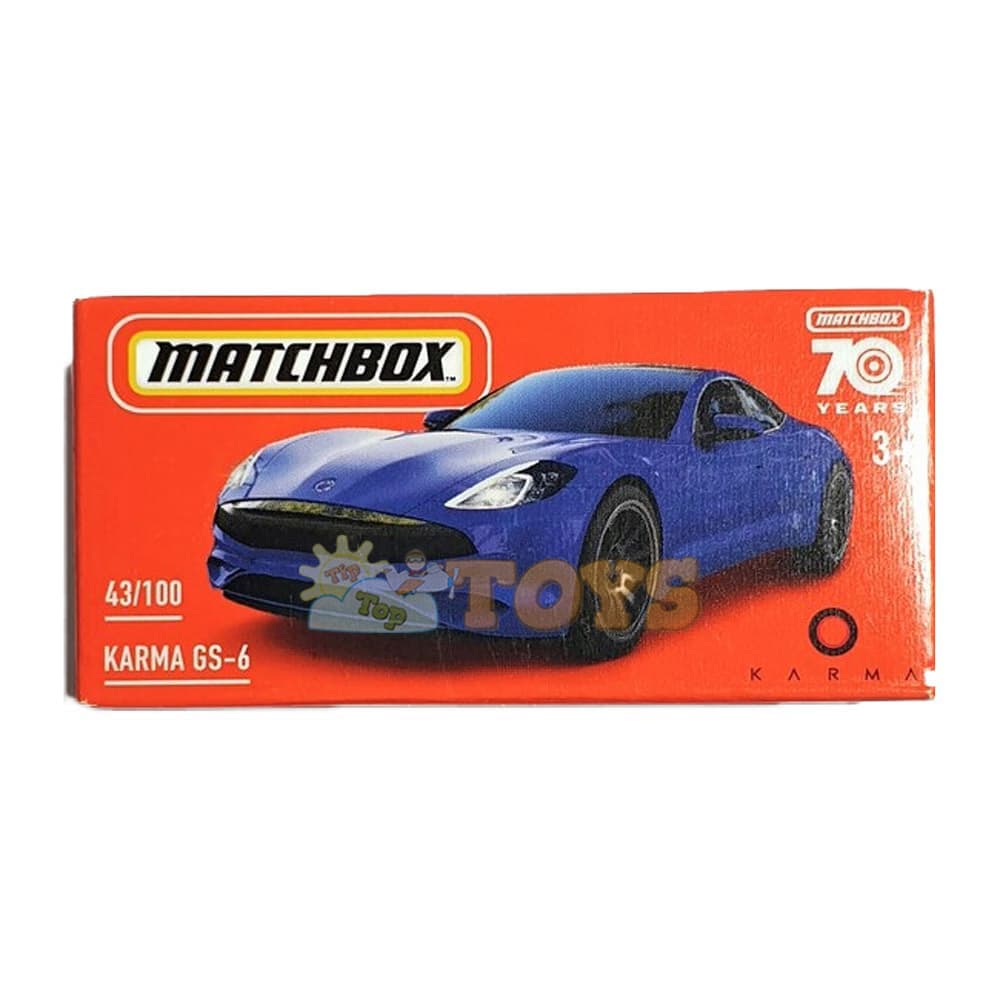 MATCHBOX Mașinuță metalică KARMA GS-6 HLD48 Mattel