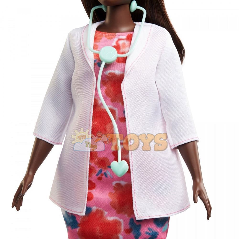 Păpușă Barbie You Can Be Anything Doctoriță GYT29 cu accesorii