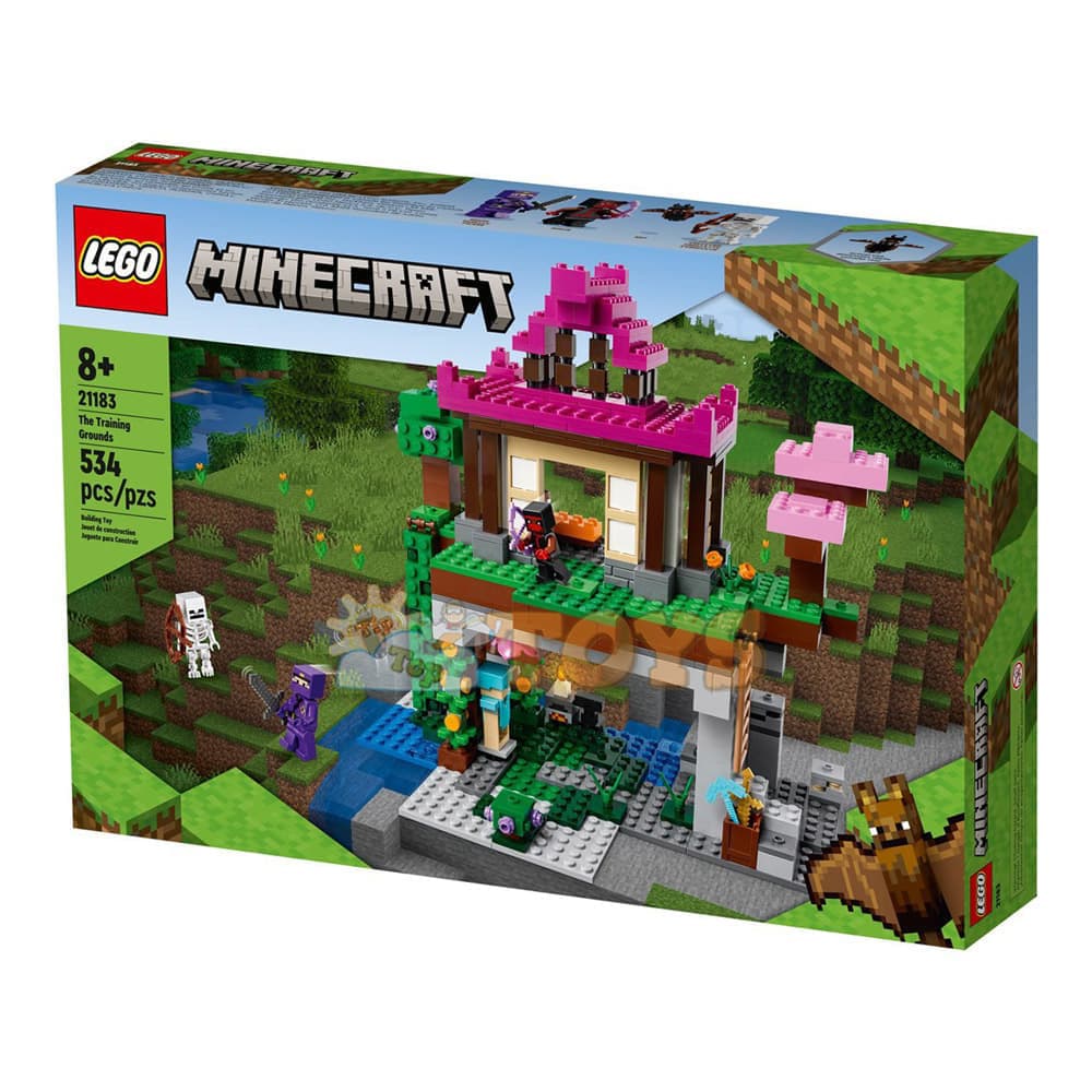 LEGO® Minecraft Zona de antrenament 21183 - 534 piese