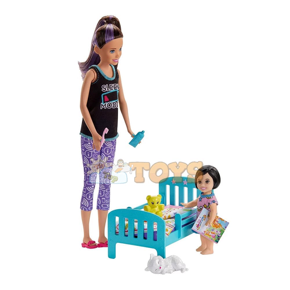 Set de joacă Barbie Babysitters Dormitorul de joacă GHV88 Mattel