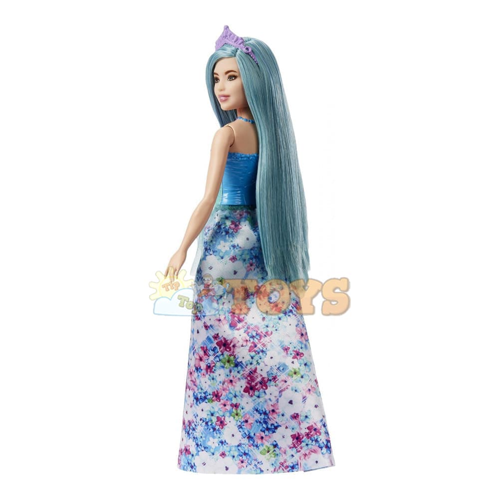 Păpușă Barbie Dreamtopia prințesă cu păr albastru HGR16 Mattel