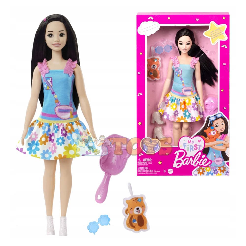 Păpușă Barbie My First Barbie Renee cu accesorii HLL22 Mattel