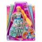 Păpușă Barbie Extra Fancy imprimeu flori și animăluț HHN14 Mattel