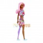 Păpușă Barbie Fashionistas cu păr roz și picior proteză HBV21 #189