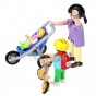 playmobil Mama cu copii 70284 - 17 piese