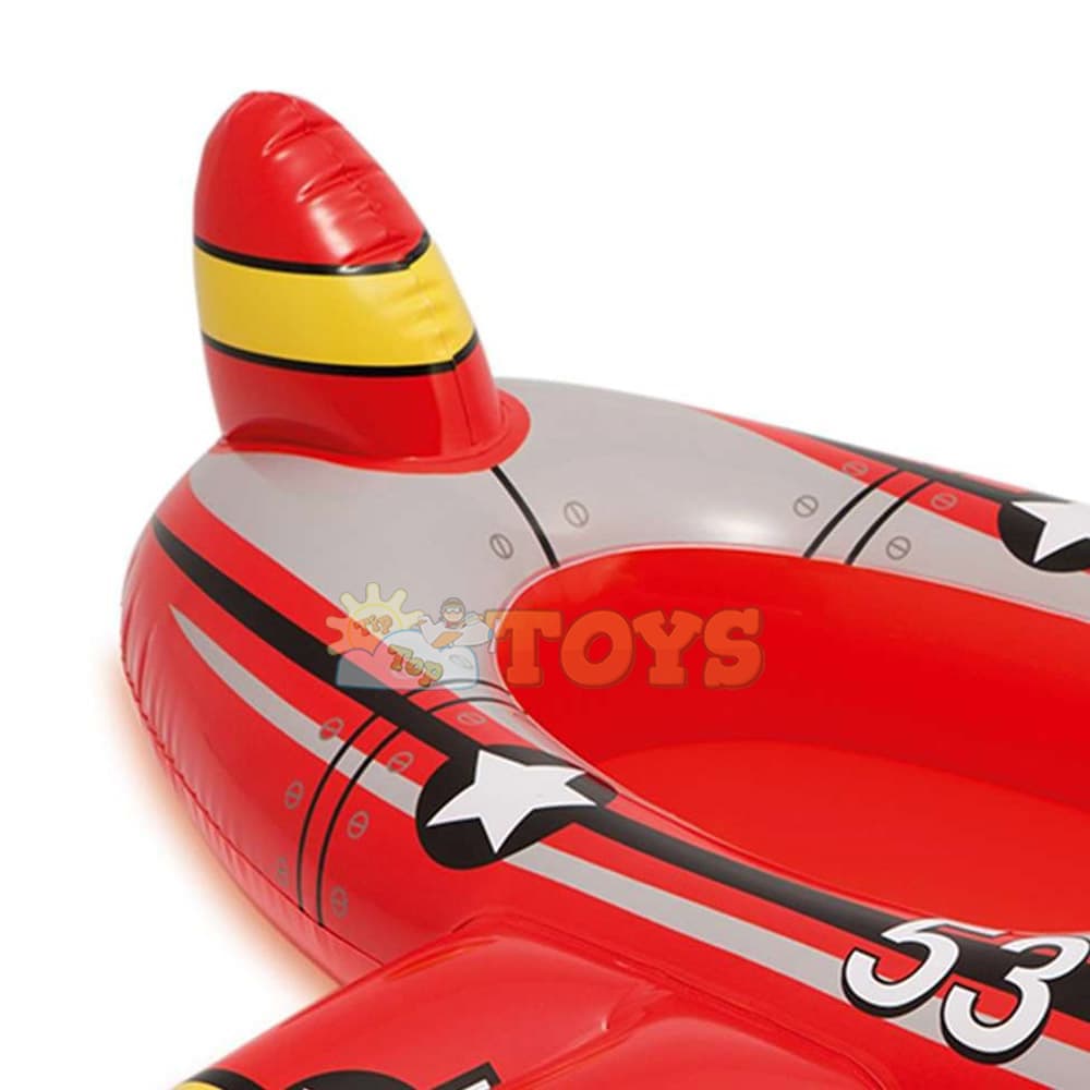INTEX barcă gonflabilă pentru copii 59380 avion roșu cu elice