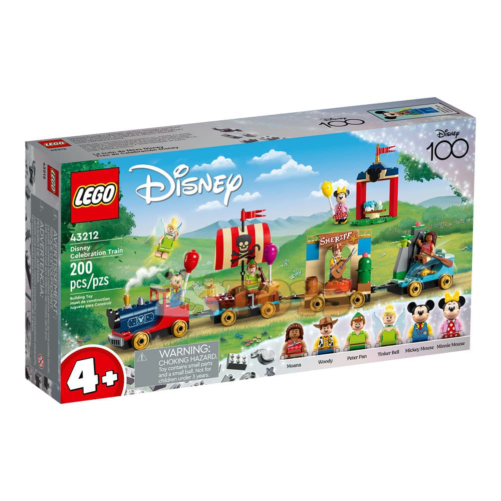 LEGO® Disney Tren aniversar Disney 43212 - 200 piese