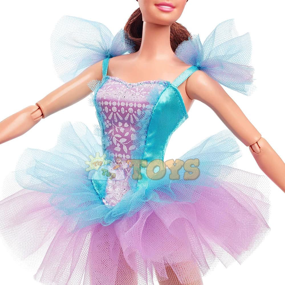 Păpușă Barbie Signature Balerină de vis cu coroniță HCB87 Mattel