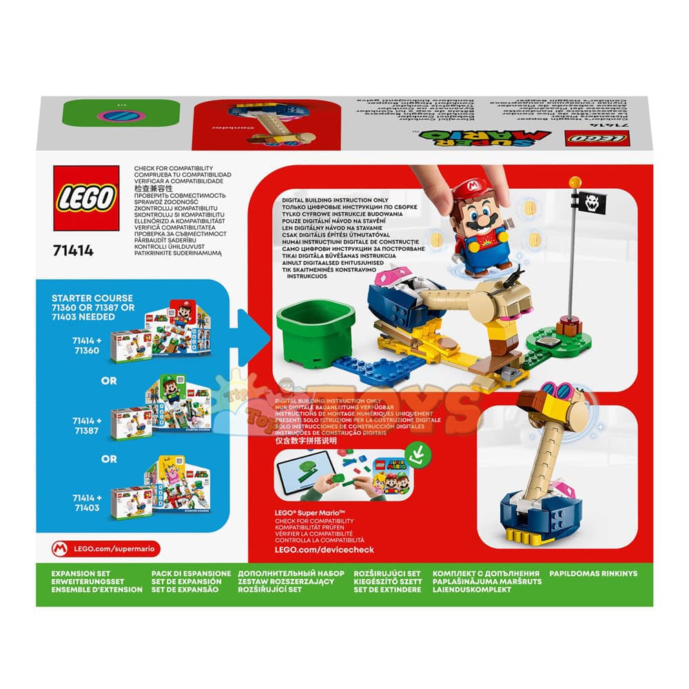 LEGO® Super Mario Set de extindere Capul lui Conkdor 71414