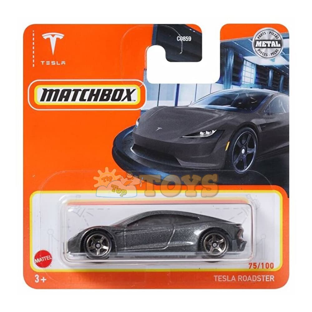 MATCHBOX Mașinuță metalică Tesla Roadster HFR50 Mattel