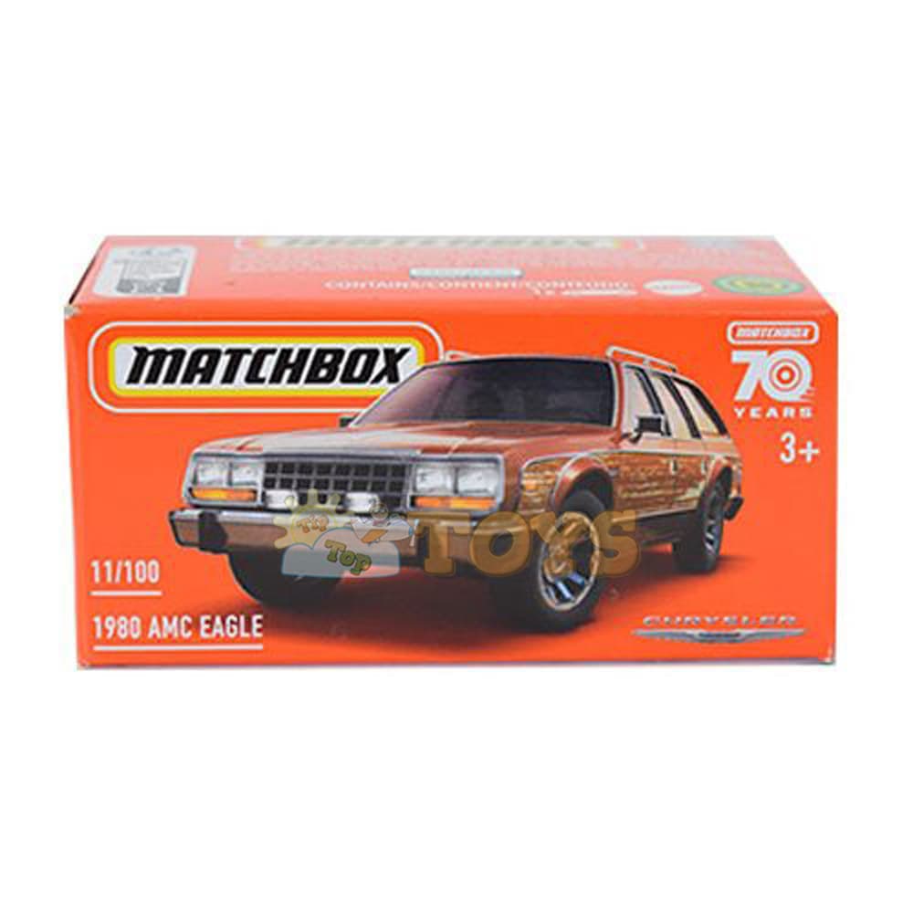 MATCHBOX Mașinuță metalică 1980 AMC Eagle HLD69 Mattel