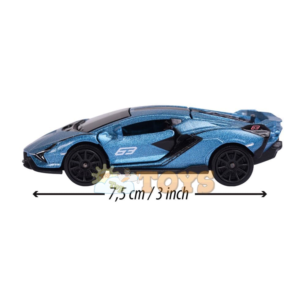 majorette Mașinuță metalică Lamborghini Sián FKP 37 albastru
