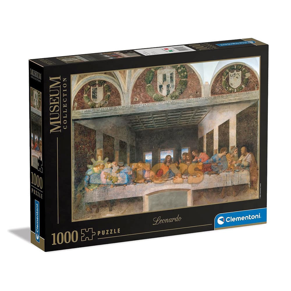 Clementoni Puzzle Leonardo da Vinci Cina cea de taină 1000 piese