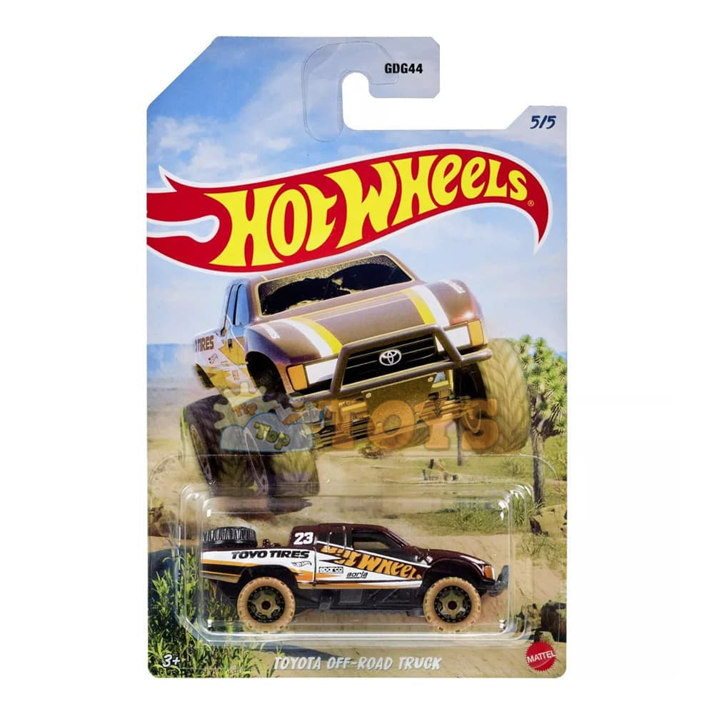 Hot Wheels Mașinuță metalică Toyota Off-Road Truck HLK23 Mattel