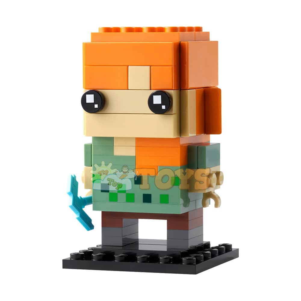 LEGO® BrickHeadz Alex 40624 - 86 piese Minecraft