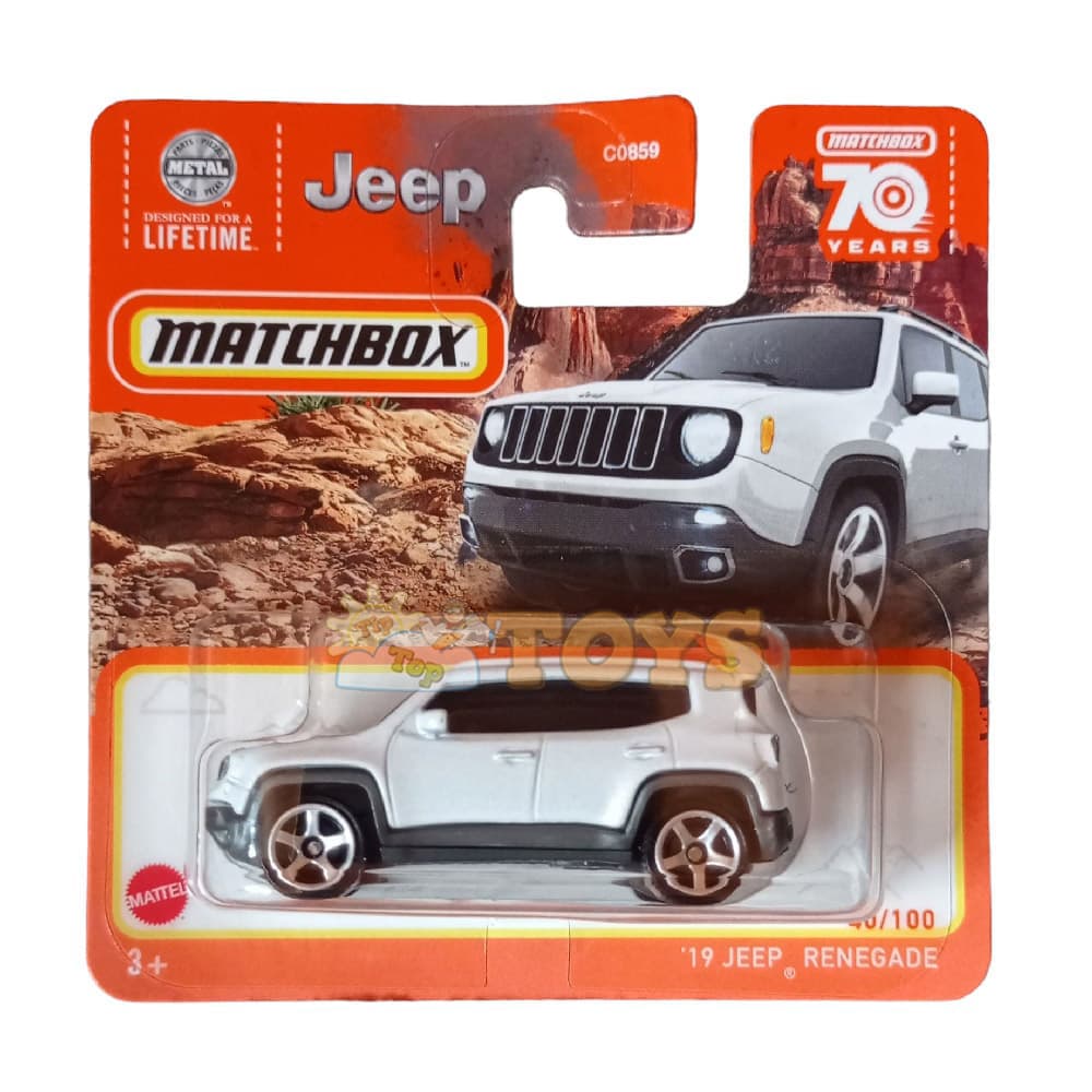 MATCHBOX Mașinuță metalică '19 Jeep Renegade HLD20 Mattel