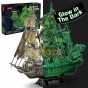 Puzzle 3D Corabia Olandezul zburător fluorescent Cubic Fun T4041