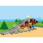 LEGO® Duplo Pod și șine de cale ferată 10872 - 26 piese