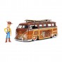 Jada Toys Mașinuță metalică Woody și Volkswagen T1 Bus 1:24