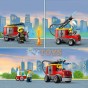 LEGO® City Stație și mașină de pompieri 60375 - 153 piese
