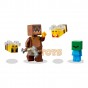 LEGO® Minecraft Căsuța albinelor 21241 - 254 piese