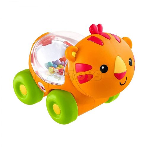 Fisher-Price Jucărie interactivă de împins Poppity Pop tigru CMV97