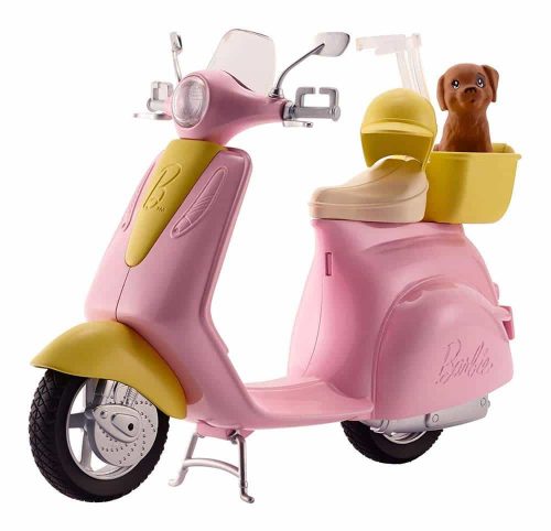 Barbie Scuter cu animal de companie - Scooter de jucărie FRP56 Mattel