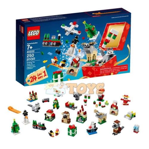 LEGO® Calendar de Crăciun 40222 - 250 piese