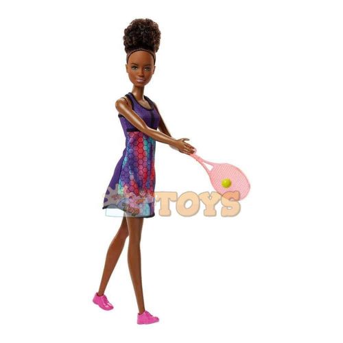 Păpușă Barbie Set de joacă Barbie Jucătoare de tenis FJB11 Mattel