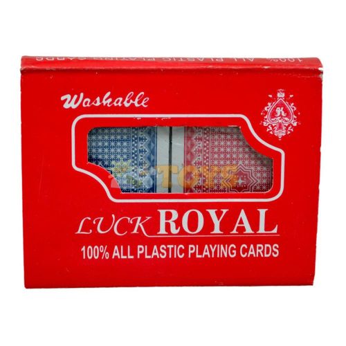 Cărți de joc Poker Remi Plastic classic card 2x55 buc