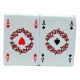 Cărți de joc Poker Remi Plastic classic card 55 buc