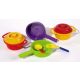 Set de gătit pentru copii Kitchen Star din plastic 8 piese 5005 plastic