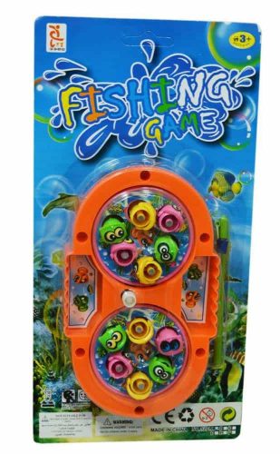 Joc competitiv pescuit cu undiță și pești cu magnet Fishing Game Double