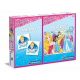 Clementoni Puzzle și joc memorie Disney Princess cu 60 piese 07915