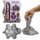 Nisip Kinetic Metalic argintiu strălucitor Kinetic Sand Metallic Silver 454g