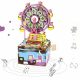 Robotime Music Box Puzzle 3D din lemn Carusel cutie muzicală