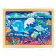 robud Puzzle din lemn Animale din Ocean 24 piese DY2405 Sea World 