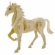 rowood Puzzle 3D din lemn Animale domestice Cal 30 piese JP207 Horse