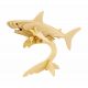 Robotime Puzzle 3D din lemn Animale din Ocean Rechin JP229 18 piese