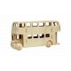 rowood Puzzle 3D din lemn Autoz roșu Londra JP238 Routemaster