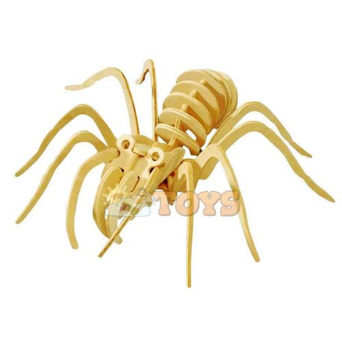 rowood Puzzle 3D din lemn Insecte Păianjen 27 piese JP205 Spider