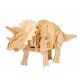 Robotime Puzzle 3D din lemn Triceratops care merge D430S 41 piese