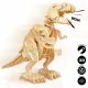 Robotime Puzzle 3D din lemn T-REX interactiv D210 85 piese